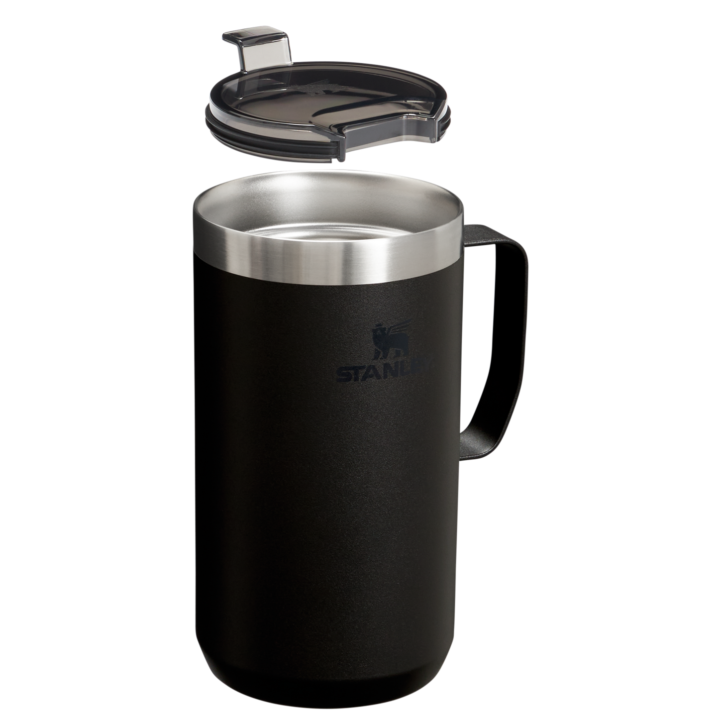The Stanley Stay-Hot Camp Insulated Mug 24OZ In Matte Black