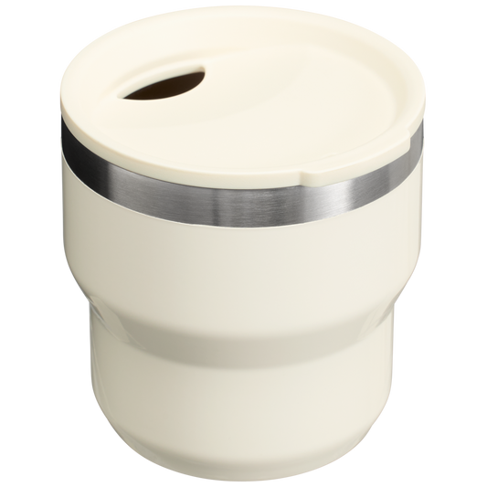 Stanley Stackable Stay Hot Stacking cup 10 oz with lid in Cream Gloss