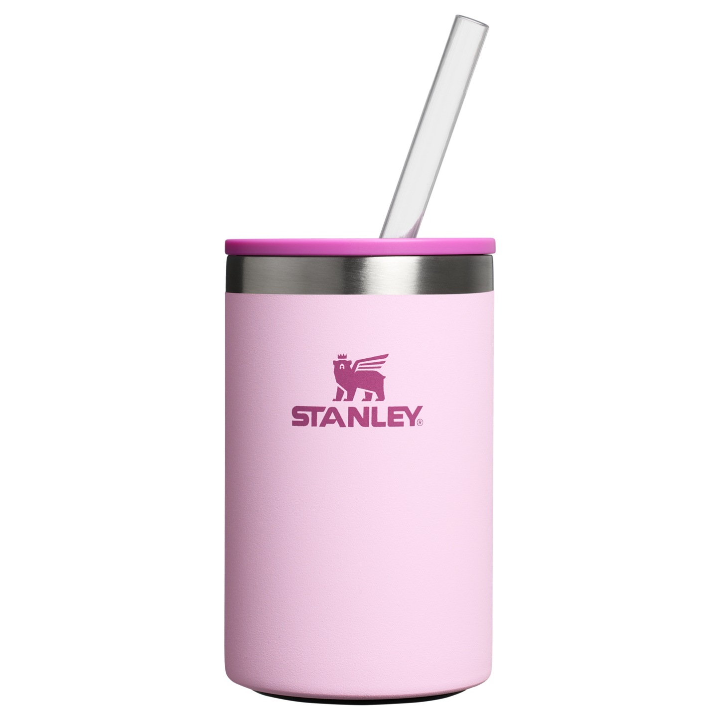 Stanley 10 OZ Everyday Can Cooler Cup In Cherry Blossom Pink