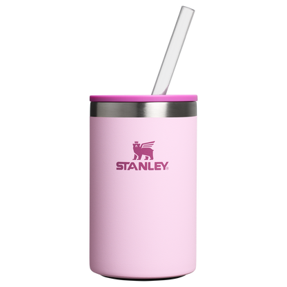 Stanley 10 OZ Everyday Can Cooler Cup In Cherry Blossom Pink