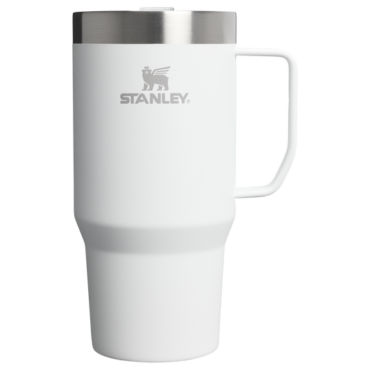 Stanley 24 OZ Everyday Suburban Insulated Mug In Frost White