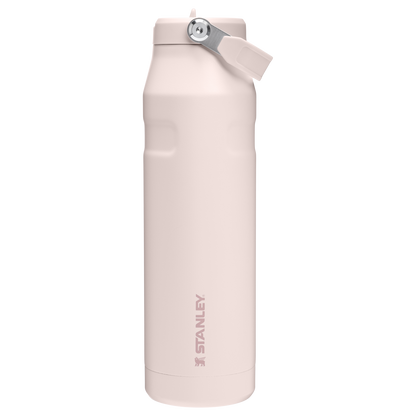 Stanley 36 OZ IceFlow Aerolight Water Bottle WIth Flip Straw In Rose Quartz Pink