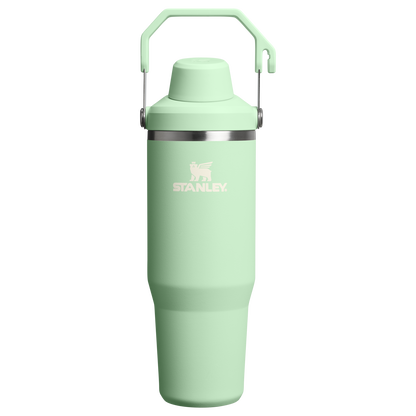 Stanley 30 OZ IceFlow Aerolight Stainless Steel Water Bottle In Pistachio Green with Fast Flow Lid