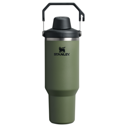 Stanley IceFlow Aerolight Water Bottle With Fast flow lid in dried pine fgreen