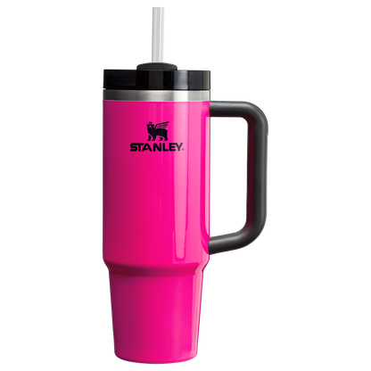 Stanley Quencher H2.O FlowState Tumbler Cup 30 OZ In Electric Pink