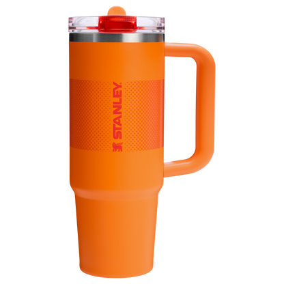 Stanley 30 OZ Quencher ProTour Flip Straw Tumbler In Goldenrod Orange