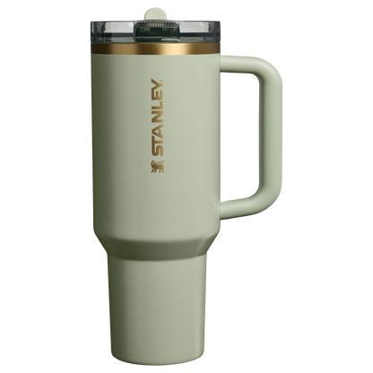 Stanley 40 OZ Quencher ProTour Flip Straw Tumbler In Juniper Green