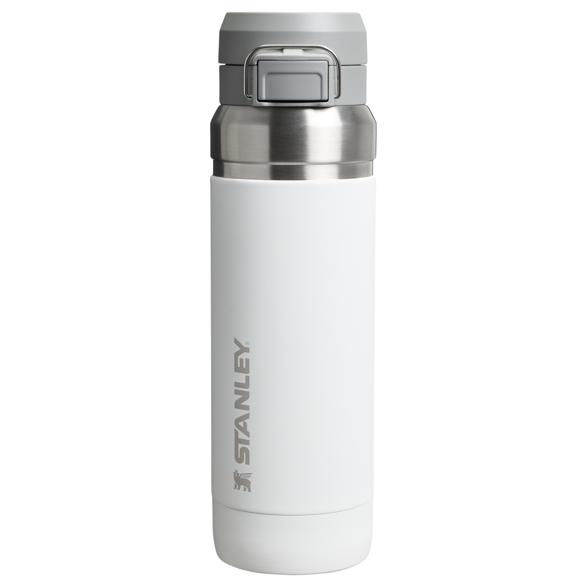 Stanley 36 OZ Quick Flip Go Water Bottle In Frost White