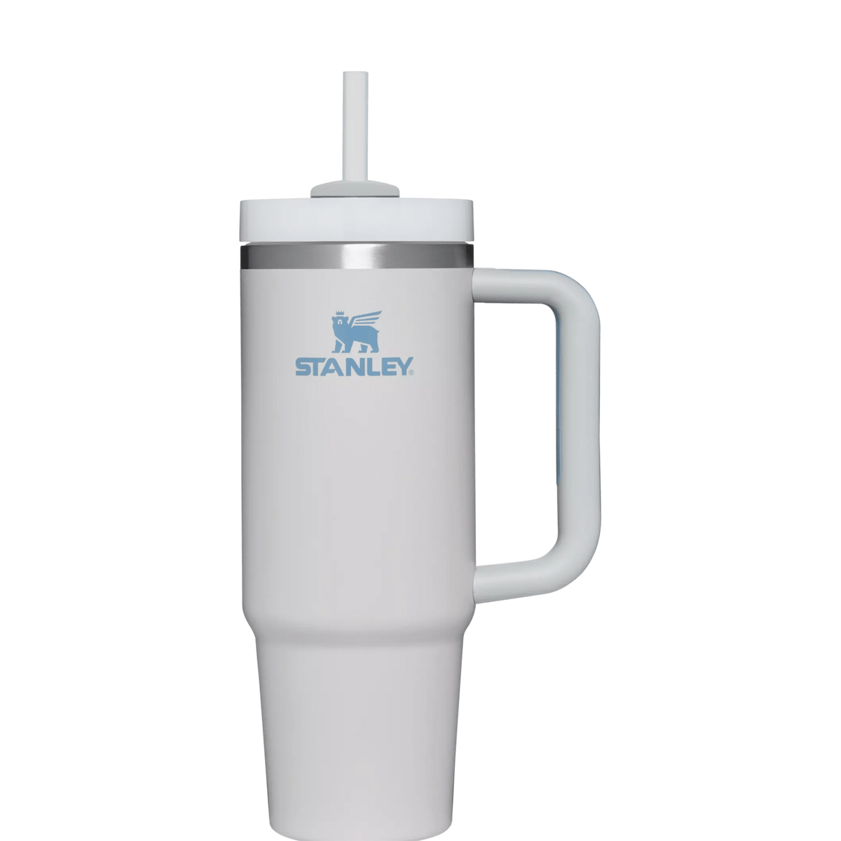 Stanley Quencher H2.0 Flowstate Tumbler 30 oz Cup In Fog White