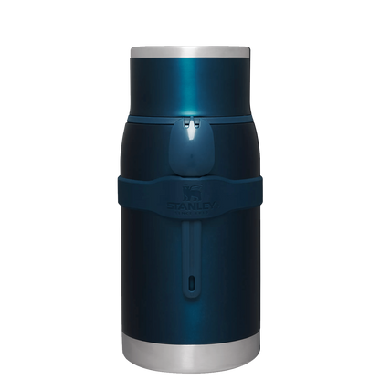 Stanley 36 oz To-Go Food Jar with Spork in Blue Glow